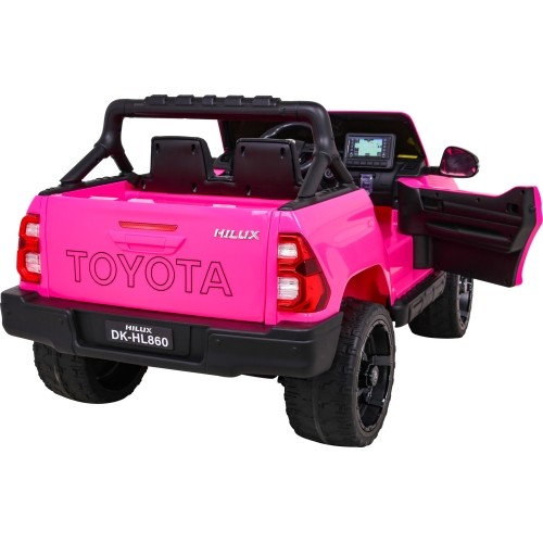Pojazd Toyota Hilux różowy