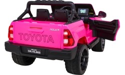 Pojazd Toyota Hilux różowy