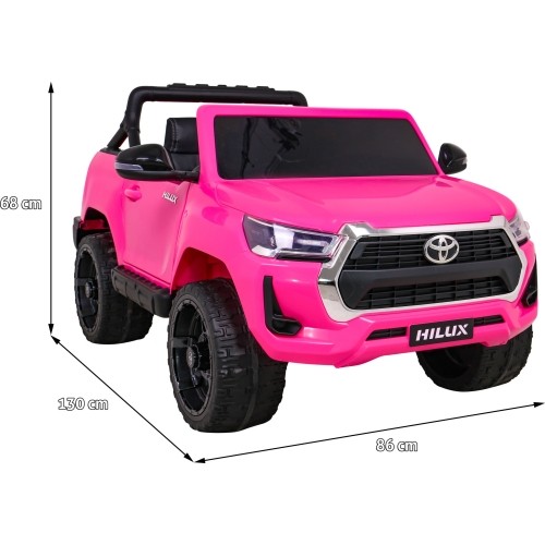 Pojazd Toyota Hilux różowy