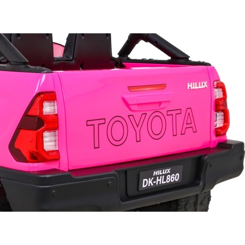 Pojazd Toyota Hilux różowy
