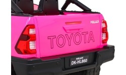 Pojazd Toyota Hilux różowy