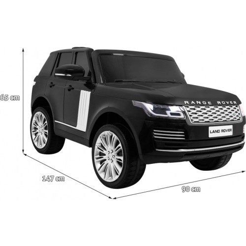 Pojazd elektryczny Range Rover HSE, czarny