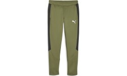 Puma Evostripe spodnie dresowe męskie czarno-zielone 678997 33