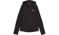 Puma Džemperis Moterims Evostripe Fz Hoodie Black 677878 01