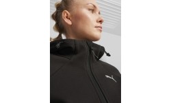 Puma Džemperis Moterims Evostripe Fz Hoodie Black 677878 01