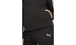 Puma Džemperis Moterims Evostripe Fz Hoodie Black 677878 01