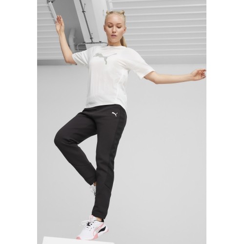 Puma Evostripe damskie spodnie sportowe czarne 677880 01
