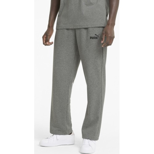 Spodnie sportowe męskie Puma Ess Logo Pants Tr szare 586720 03