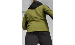 Męska bluza Puma Evostripe Full-Zip czarno-zielona 678995 33