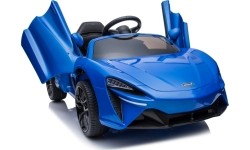 Niebieski pojazd Mclaren Artura