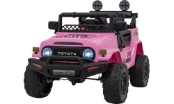 Toyota FJ Cruiser samochód elektryczny, różowy