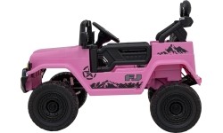 Toyota FJ Cruiser samochód elektryczny, różowy
