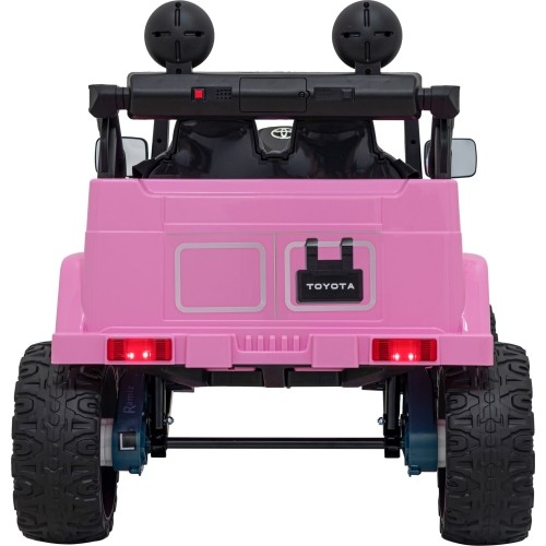 Toyota FJ Cruiser samochód elektryczny, różowy
