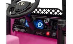 Toyota FJ Cruiser samochód elektryczny, różowy