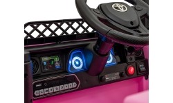 Toyota FJ Cruiser samochód elektryczny, różowy