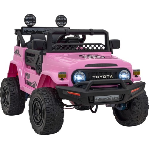 Toyota FJ Cruiser samochód elektryczny, różowy