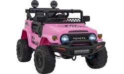Toyota FJ Cruiser samochód elektryczny, różowy