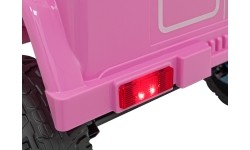 Toyota FJ Cruiser samochód elektryczny, różowy