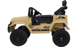 Samochód elektryczny dla dzieci Toyota FJ Cruiser, beżowy