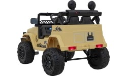 Samochód elektryczny dla dzieci Toyota FJ Cruiser, beżowy