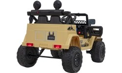 Samochód elektryczny dla dzieci Toyota FJ Cruiser, beżowy