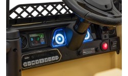Samochód elektryczny dla dzieci Toyota FJ Cruiser, beżowy