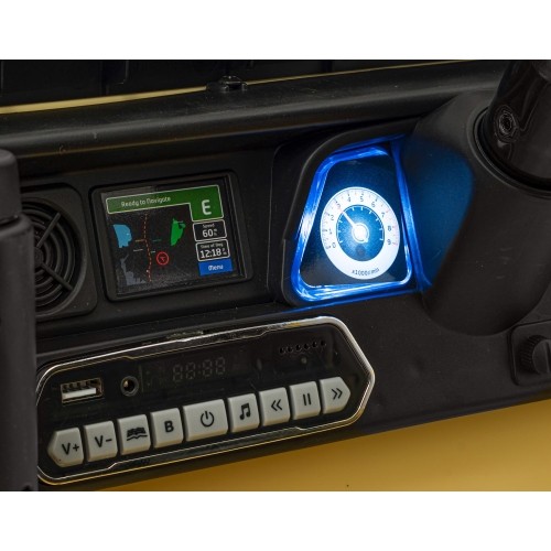 Samochód elektryczny dla dzieci Toyota FJ Cruiser, beżowy