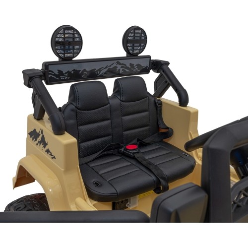 Samochód elektryczny dla dzieci Toyota FJ Cruiser, beżowy