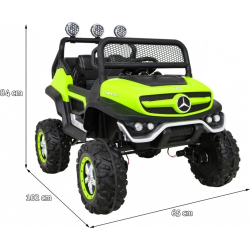 Pojazd Mercedes BENZ UNIMOG Zielony