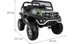 Pojazd elektryczny Mercedes-Benz Unimog Moro, dwuosobowy