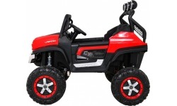 Pojazd Mercedes BENZ UNIMOG czerwony