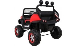 Pojazd Mercedes BENZ UNIMOG czerwony