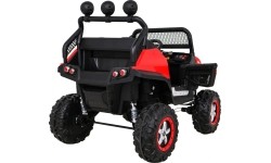 Pojazd Mercedes BENZ UNIMOG czerwony