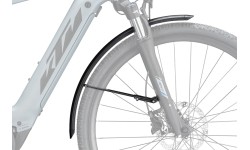 Błotnik przedni KTM LFC Cross E-bike 28" (tworzywo sztuczne, czarny)