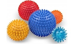 YATE Piłka do masażu Jeż Igel z kolcami 6,3 cm pomarańczowa