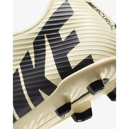 Buty piłkarskie męskie Nike Vapor 15 Club FG/MG czarno-żółte DJ5963 700