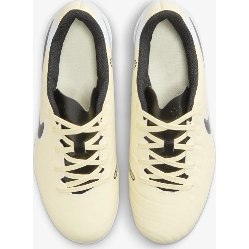 Buty piłkarskie Nike Jr Legend 10 Club FG/MG dla młodzieży żółte DV4352 700