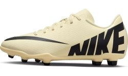 Buty piłkarskie dziecięce Nike Jr Vapor 15 Club FG/MG Yellow Black DJ5958 700