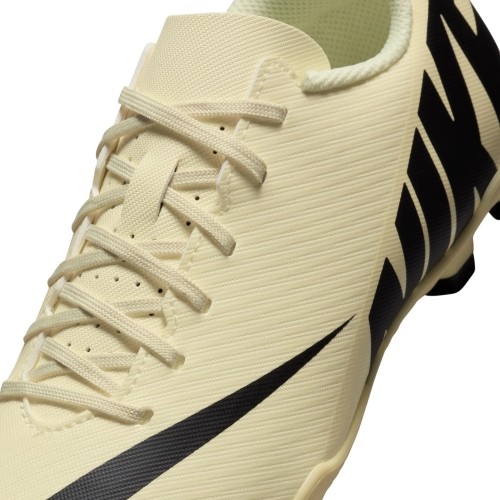 Buty piłkarskie dziecięce Nike Jr Vapor 15 Club FG/MG Yellow Black DJ5958 700
