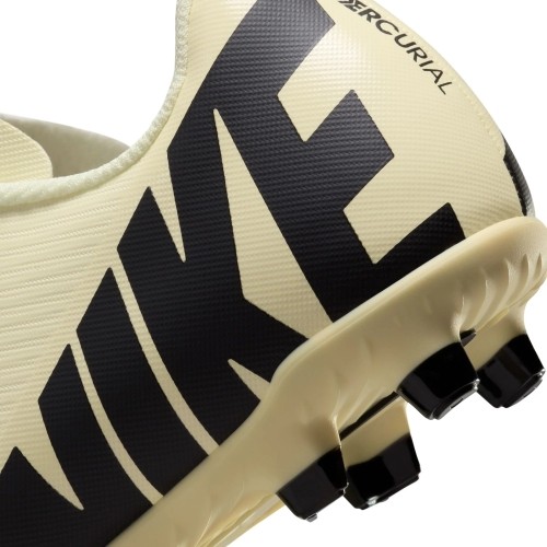 Buty piłkarskie dziecięce Nike Jr Vapor 15 Club FG/MG Yellow Black DJ5958 700