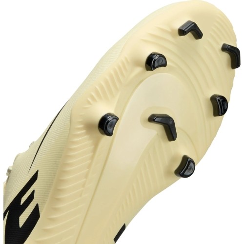Buty piłkarskie dziecięce Nike Jr Vapor 15 Club FG/MG Yellow Black DJ5958 700