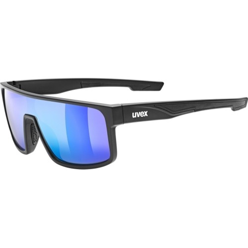 Okulary Uvex LGL 51 Black Matt / Mirror Green