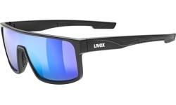 Okulary Uvex LGL 51 Black Matt / Mirror Green