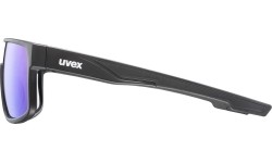 Okulary Uvex LGL 51 Black Matt / Mirror Green