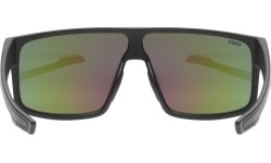 Okulary Uvex LGL 51 Black Matt / Mirror Green