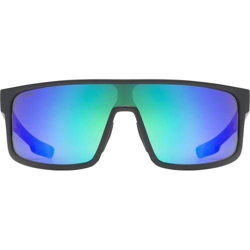 Okulary Uvex LGL 51 Black Matt / Mirror Green