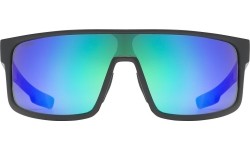 Okulary Uvex LGL 51 Black Matt / Mirror Green