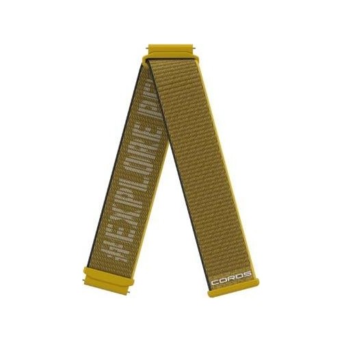 COROS 22mm Nylon Band - Yellow - Short - APEX 2 Pro