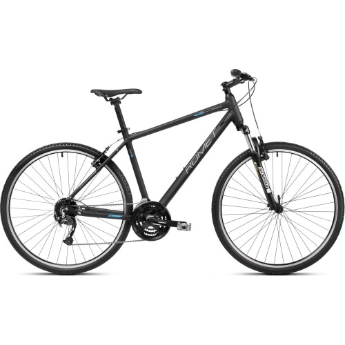 Dviratis Romet Orkan 3 M Lite 28" 2023 czarno-niebieski