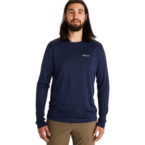 Koszulka Marmot Windridge LS - Mėlyna